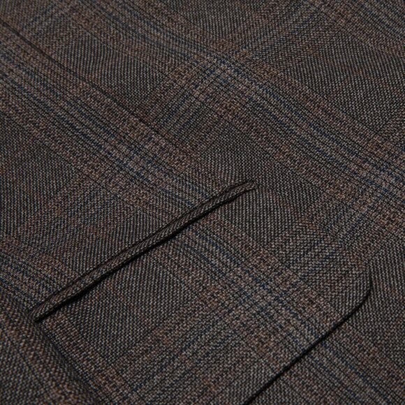 Sundazed (West Germany) 70s, Trevira Blend, Glen Check, Pre-Unification - Picture 6 of 11